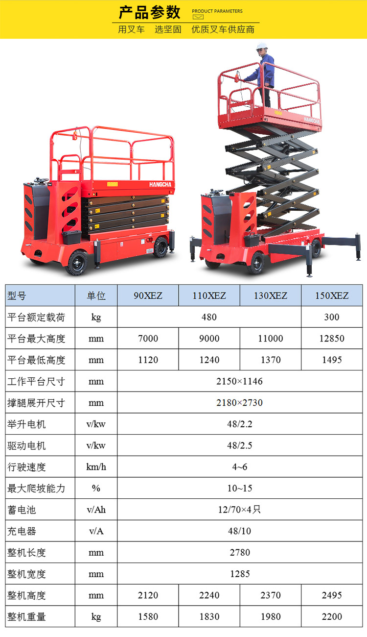 XEZ站驾式高空作业平台(图4)