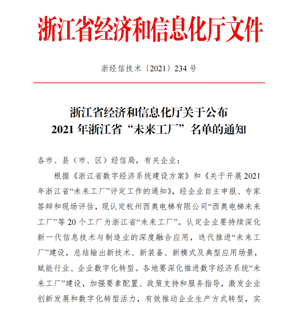 喜讯！bst贝斯特全球奢华游戏集团入选2021年浙江省“未来工厂”(图1)